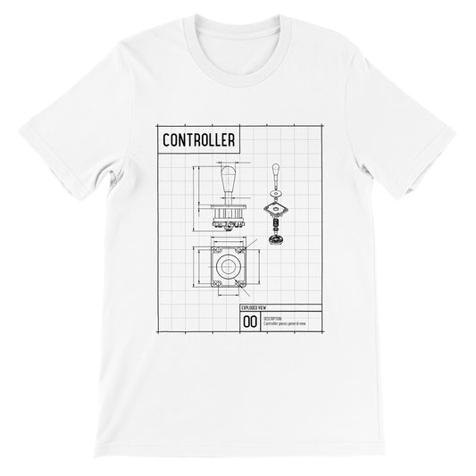 Controller Design Unisex Crewneck T-shirt