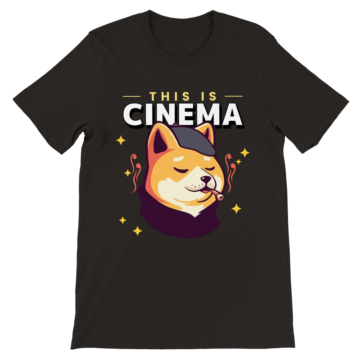 This is Cinema Shiba Unisex Crewneck T-shirt