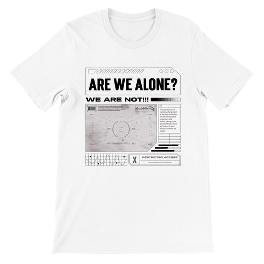 Are We Alone? News Unisex Crewneck T-shirt