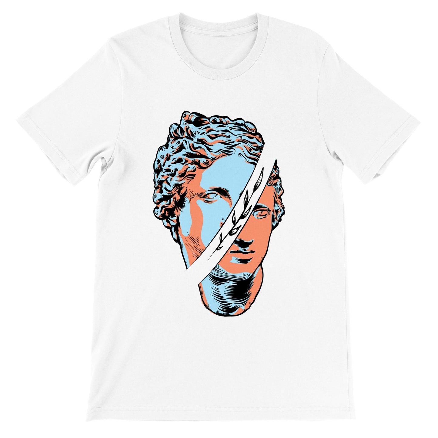 Renaissance Portrait 4 Unisex Crewneck T-shirt