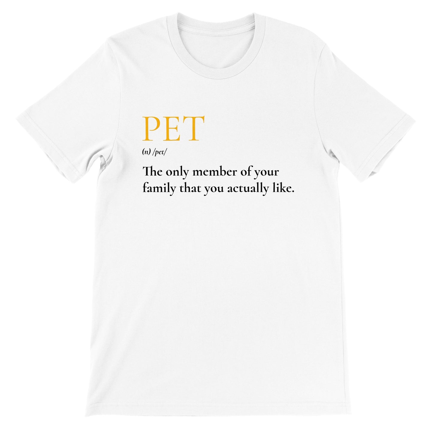 Pet Definition Unisex Crewneck T-shirt