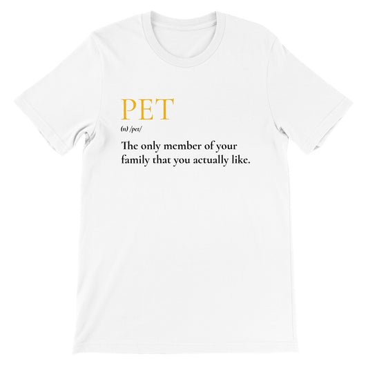 Pet Definition Unisex Crewneck T-shirt