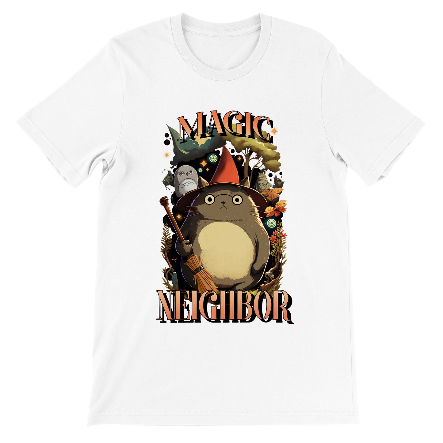 Magic Totoro Unisex Crewneck T-shirt