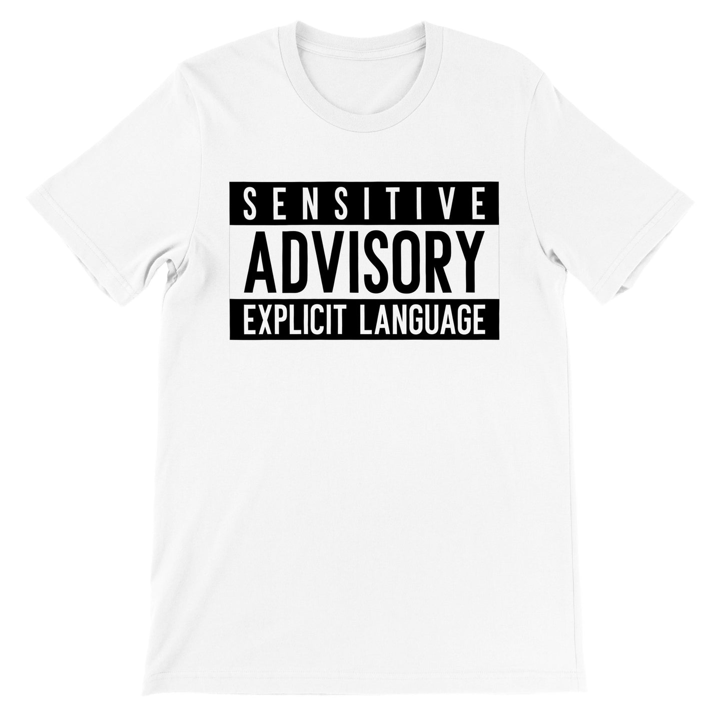 Sensitive Advisory Unisex Crewneck T-shirt