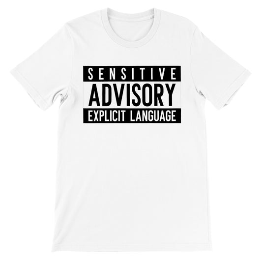 Sensitive Advisory Unisex Crewneck T-shirt