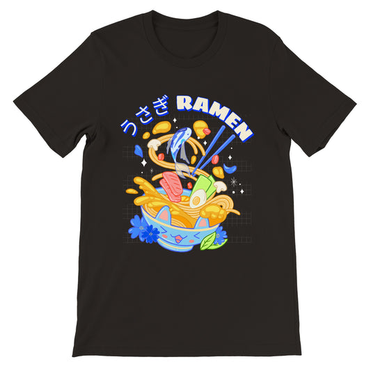 Ramen Illustration 3 Unisex Crewneck T-shirt