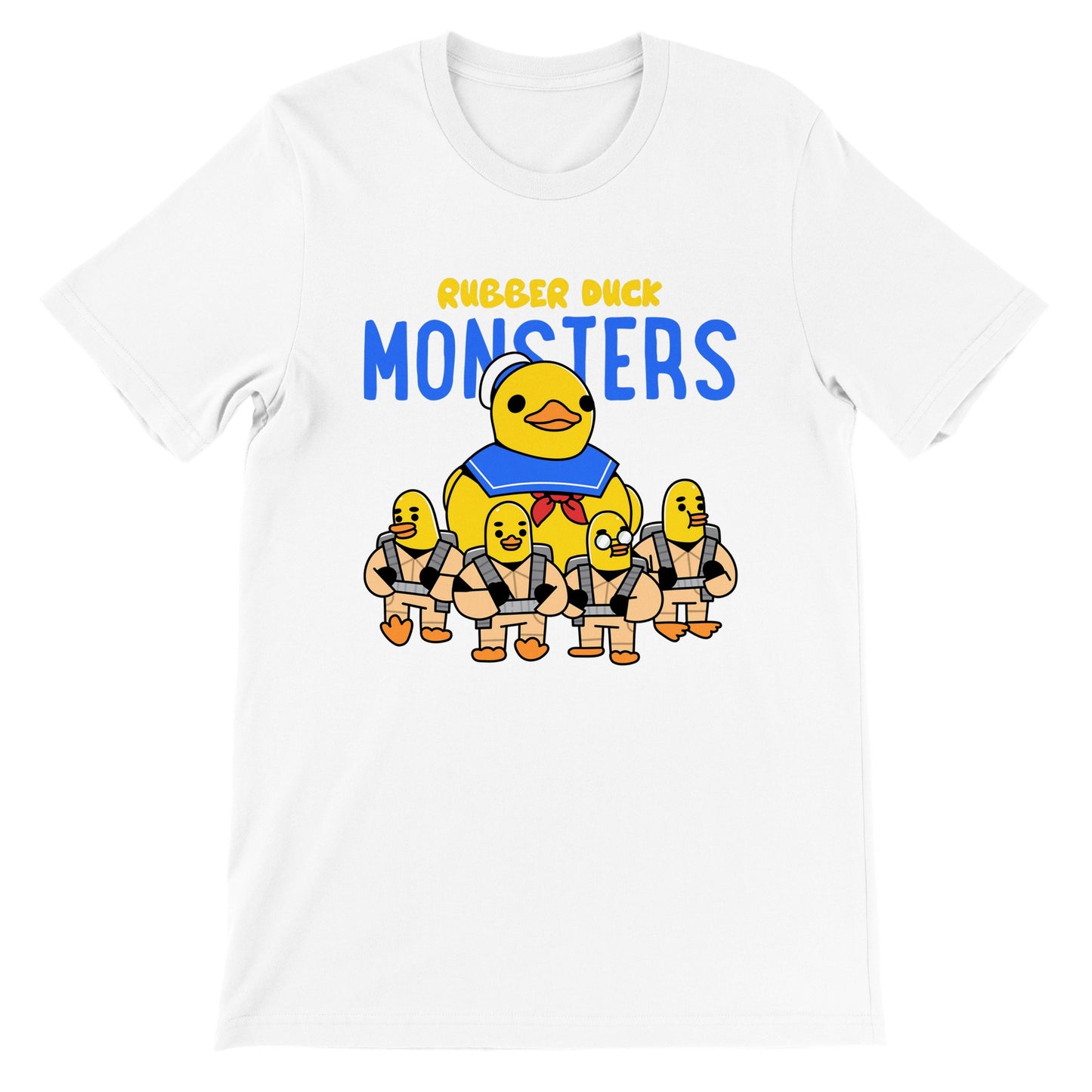 Rubber Duck Monsters Unisex Crewneck T-shirt