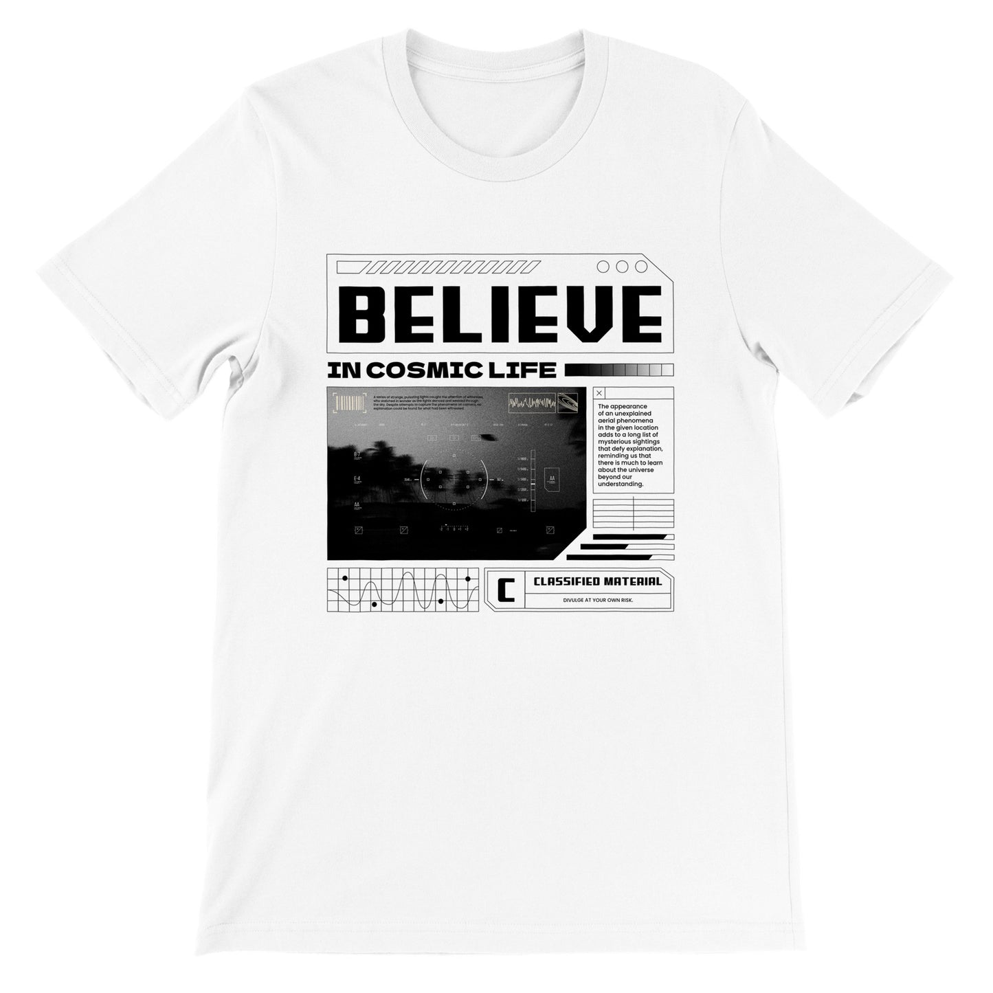 Believe News Unisex Crewneck T-shirt