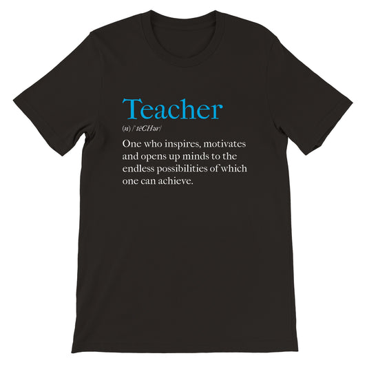 Teacher Definition Unisex Crewneck T-shirt