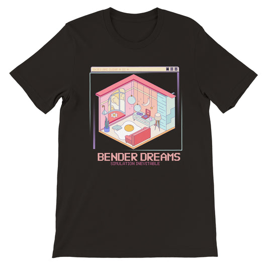 Bender Dreams: Simulation Inevitable Unisex Crewneck T-shirt