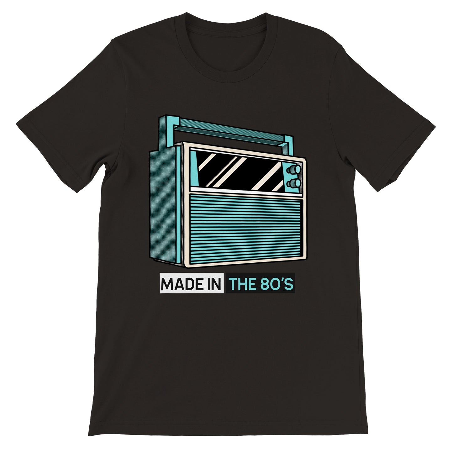 Made in the 80's Stereo Unisex Crewneck T-shirt