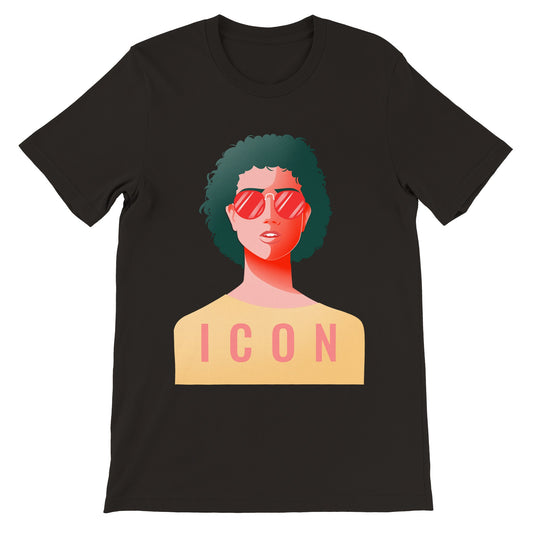 Icon Portrait Unisex Crewneck T-shirt