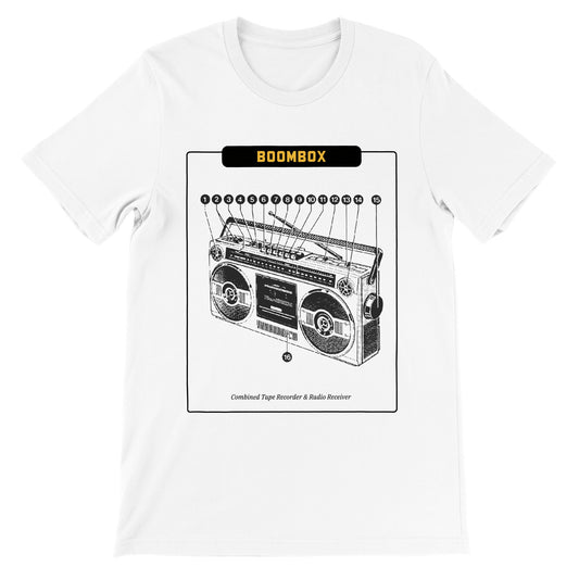 Boombox Unisex Crewneck T-shirt